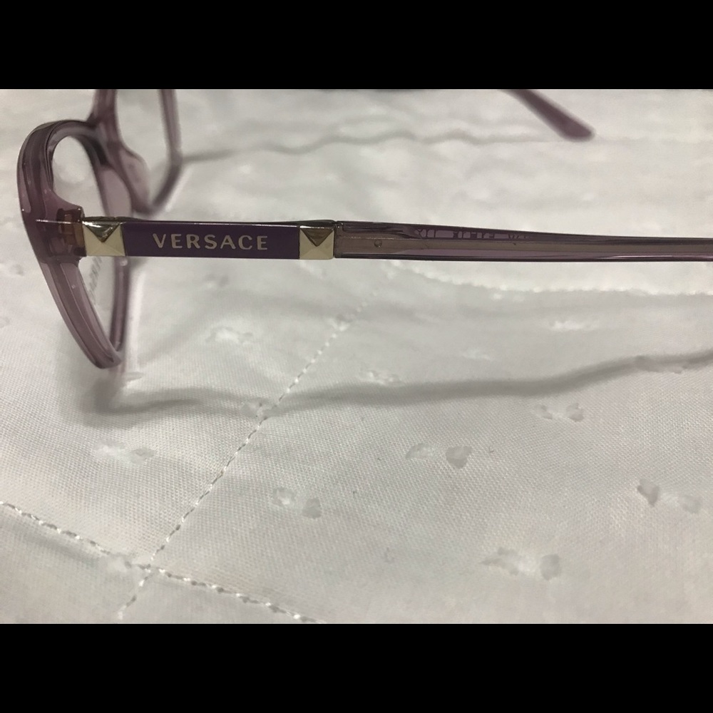 Authentic Versace Muted Purple Square Glasses - image 2